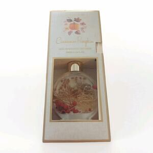 NEW GC Botanicals Cinnamon Pumpkin Reed Diffuser Jar w/12 Sticks - 5.28fl/150ml